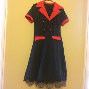 Adorable Diner Dress Costume